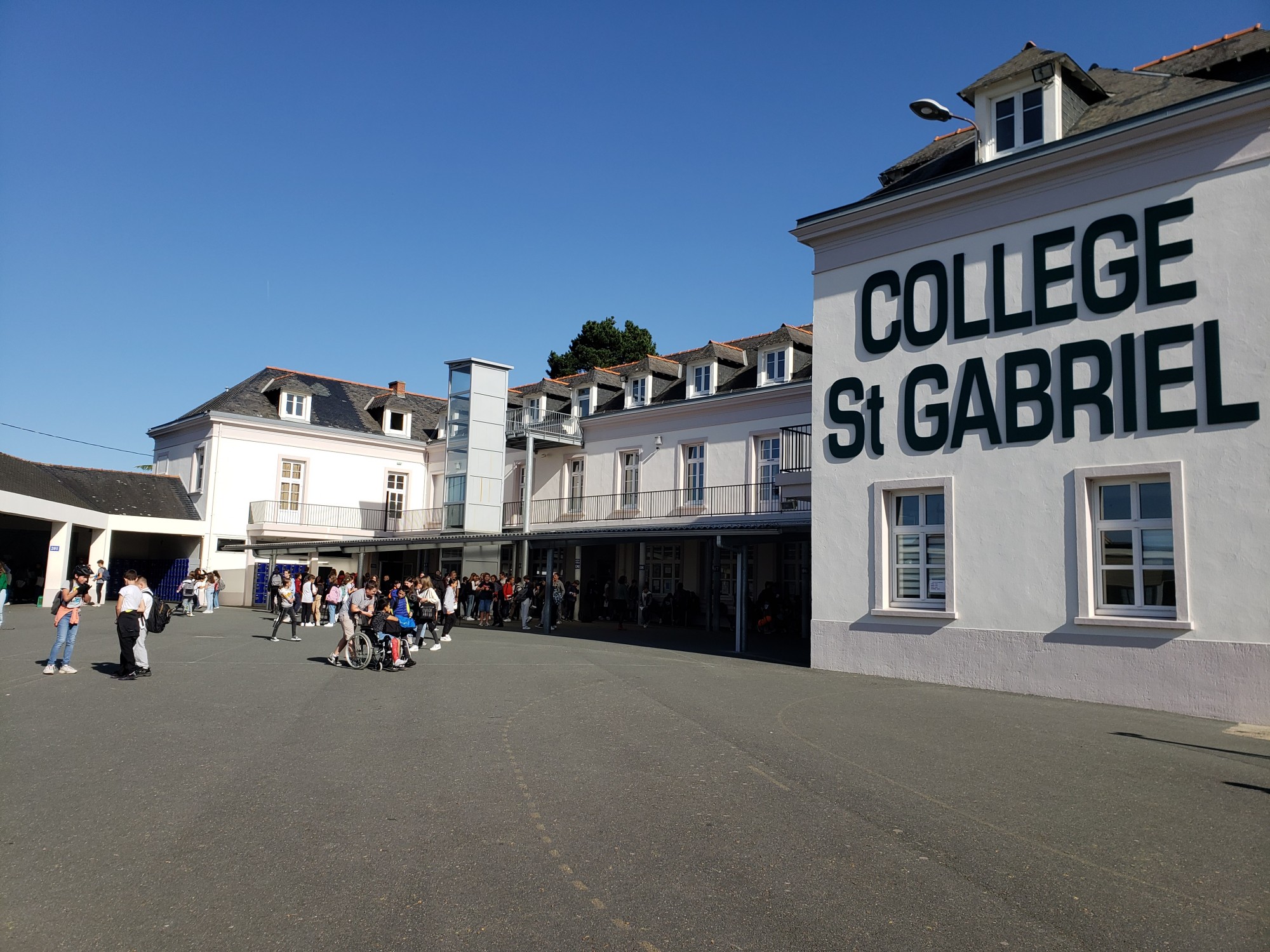 Focus sur le collège Saint Gabriel situé à Haute-Goulaine