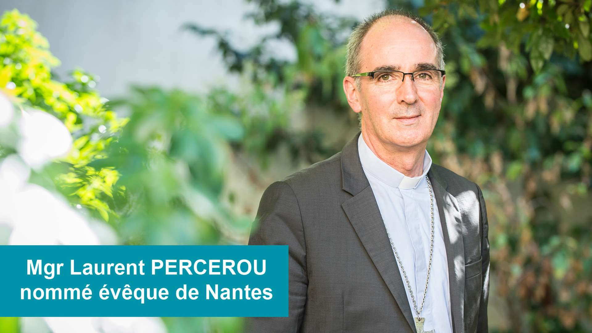 Mgr Percerou nommé évêque de Nantes
